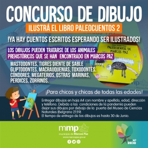 Concurso de dibujo: Ilustrá el libro &quot;Paleocuentos 2&quot;.