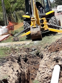 Ampliación de la red cloacal en La Recova