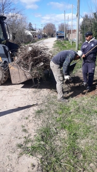 Marcos Paz Limpia 2019: limpieza integral en Cuatro Esquinas