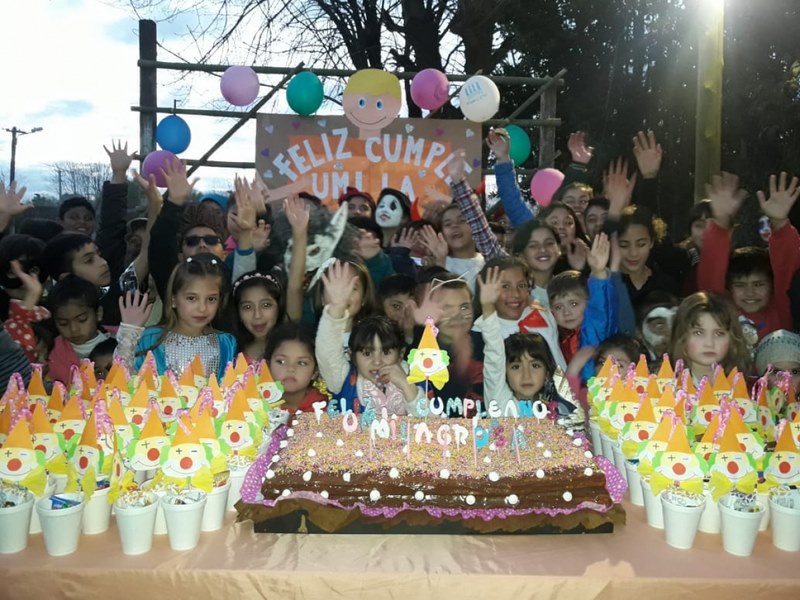 Festejo del cumpleaños de la UMI La Milagrosa