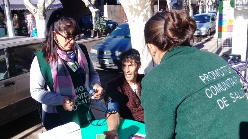 La Mesa Preventiva de Salud se ubicó en el casco urbano