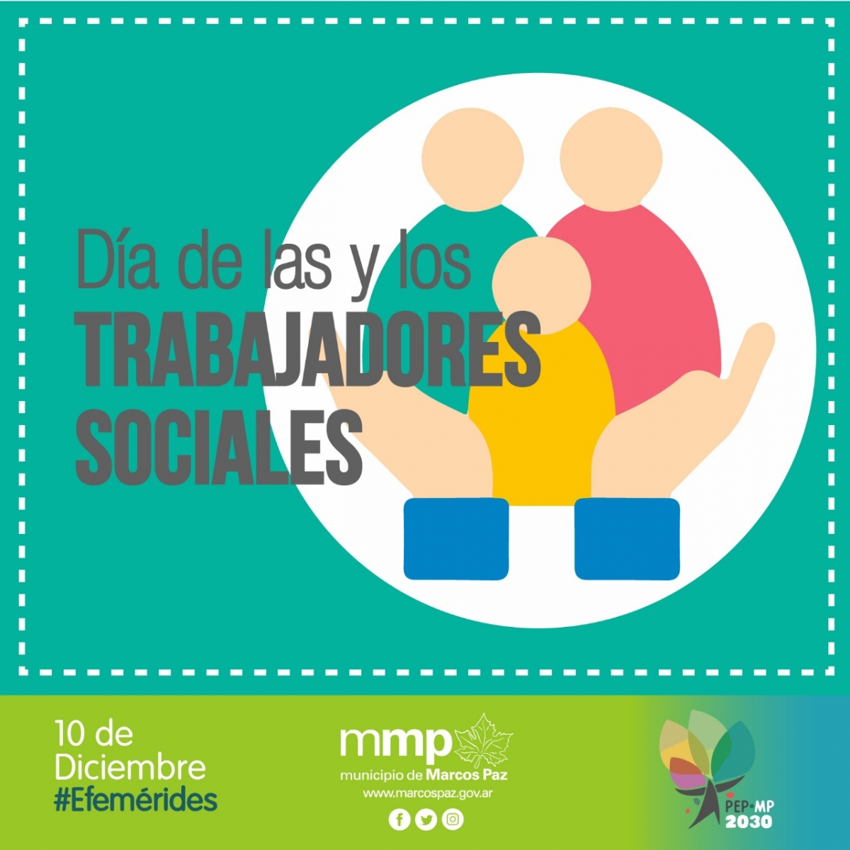 10 de diciembre: Día de las y los trabajadores sociales