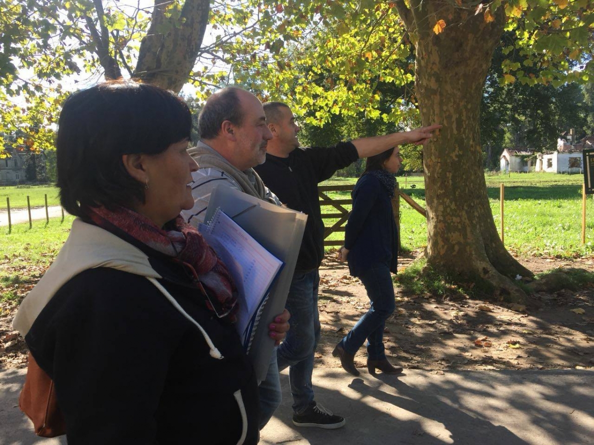 El intendente visitó la Escuela Agraria