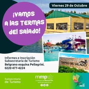 ¡Vamos a las Termas del Salado!