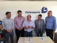 Inauguración de la delegación local de la Defensoría del Pueblo de la Provincia