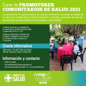 Promotores comunitarios de la salud