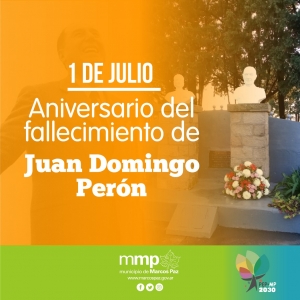 1 de julio: Aniversario del fallecimiento de Juan Domingo Perón.