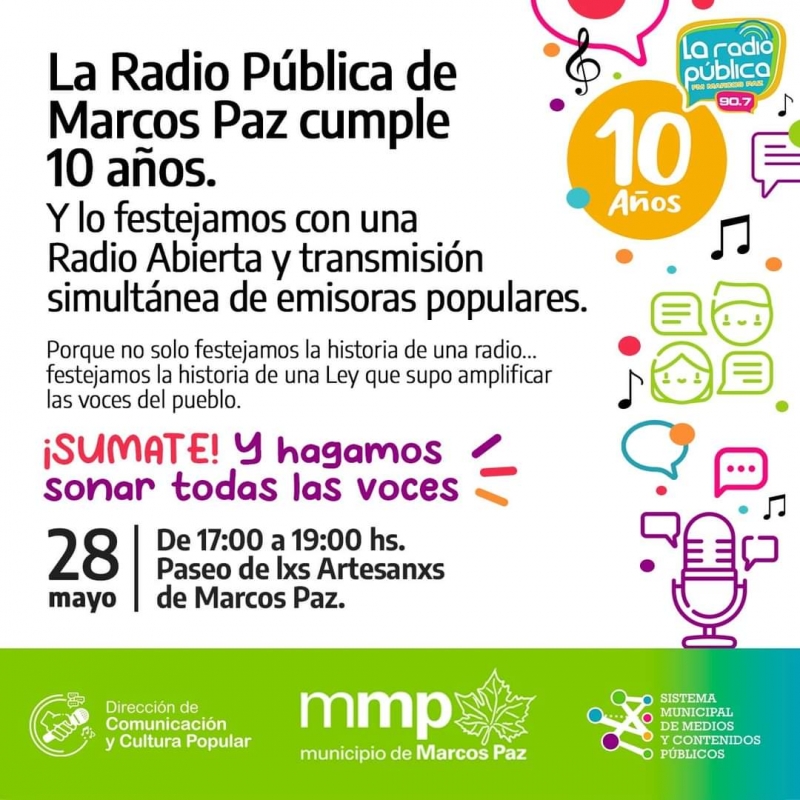 La Radio Pública cumple 10 años