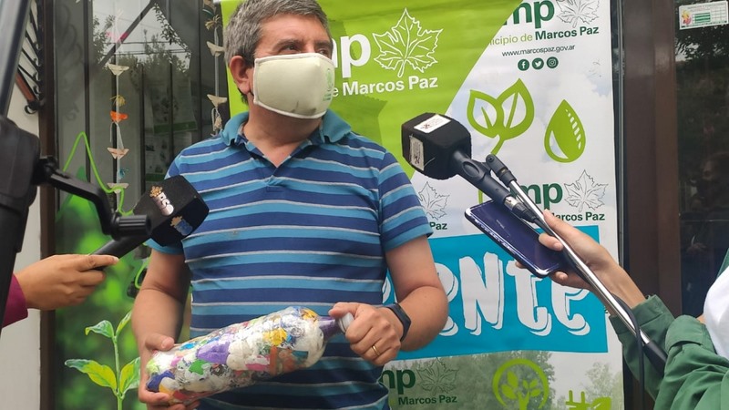 Campañas de reciclado en Marcos Paz