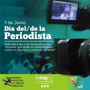 7 de junio: Día del periodista.