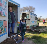 Posta Sanitaria en el barrio La Trocha