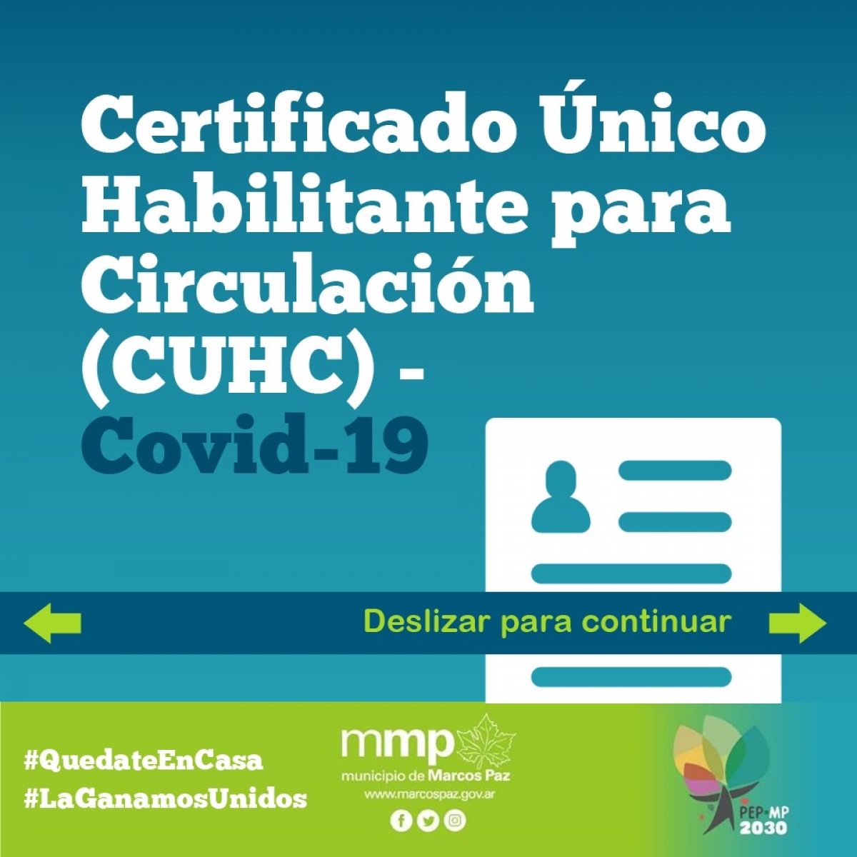 Certificado Único Habilitante para Circulación