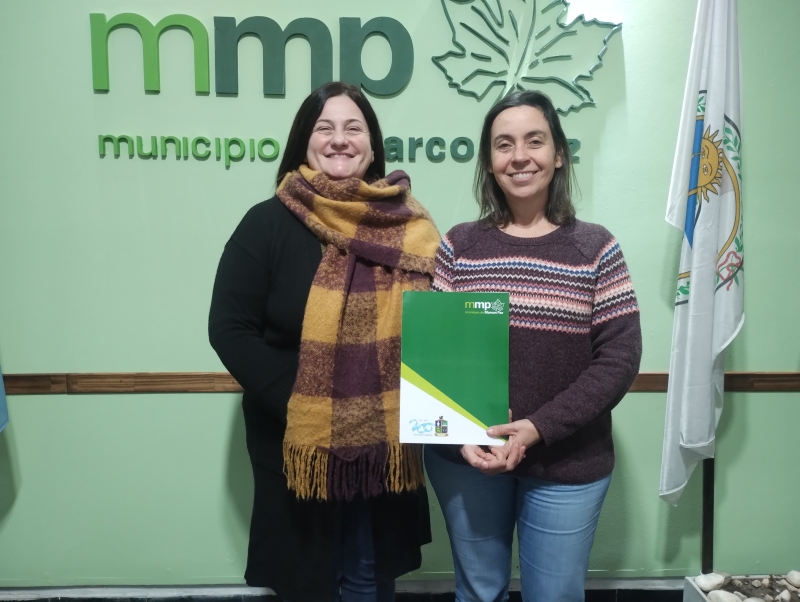 Entrega de apoyo económico al CFP Nº402