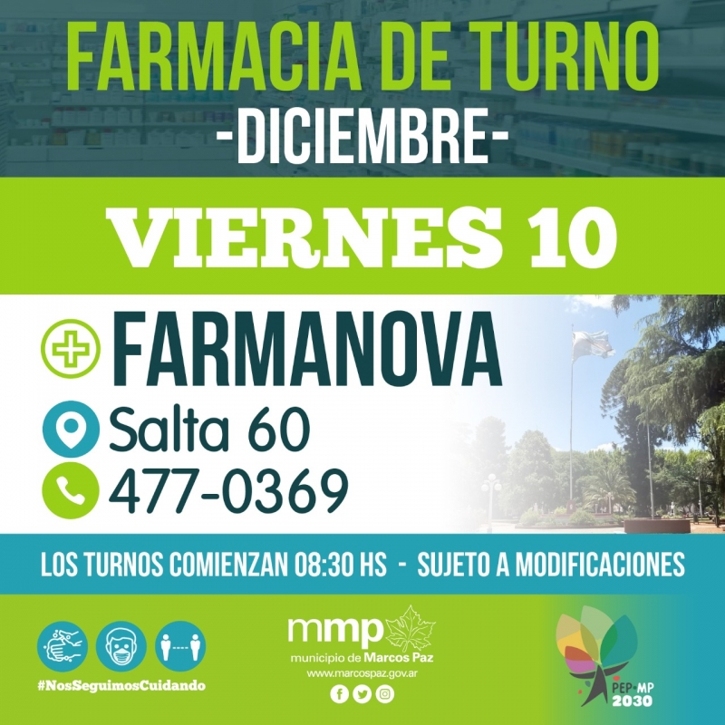 #FarmaciaDeTurno