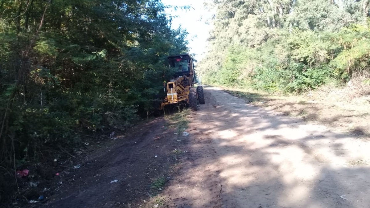 Nivelado de calles en Fonavi y de Soldado Argentino