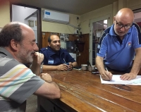 Curutchet entregó a los Bomberos Voluntarios recursos de la Tasa Solidaria