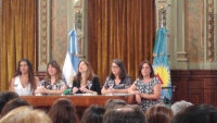 La secretaría de Derechos Humanos y Equidad se hizo presente en la presentación del Ministerio de la Mujer