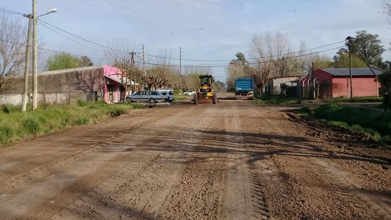 Nivelado y entoscado de French en La Milagrosa