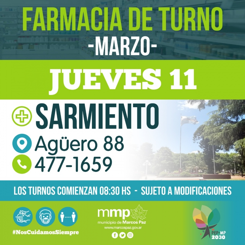 #FarmaciaDeTurno