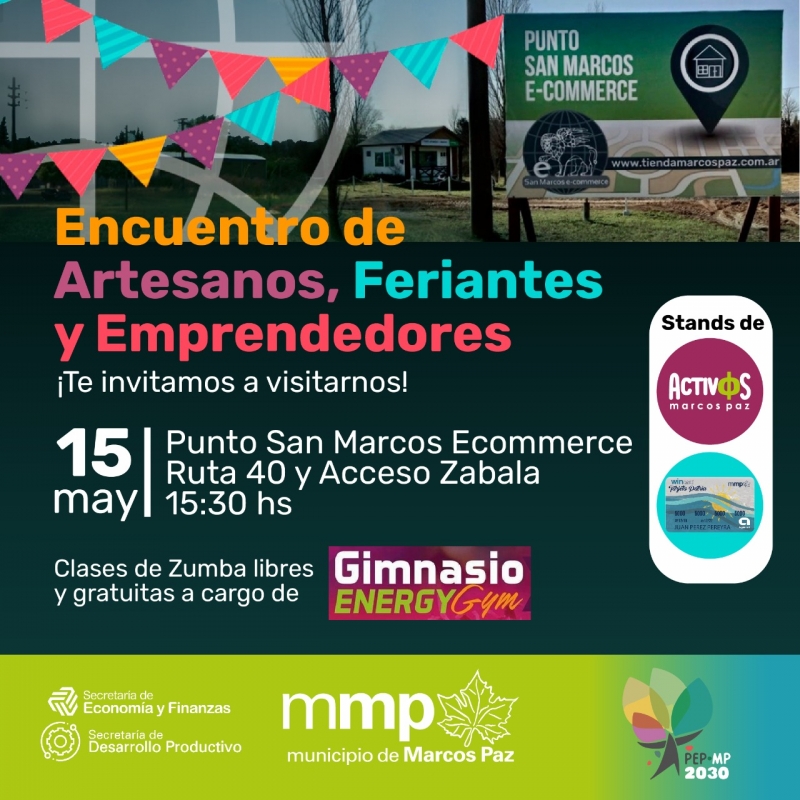 Encuentro de artesanos, feriantes y emprendedores