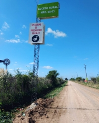 Reparación del camino rural acceso a la Escuela N°4