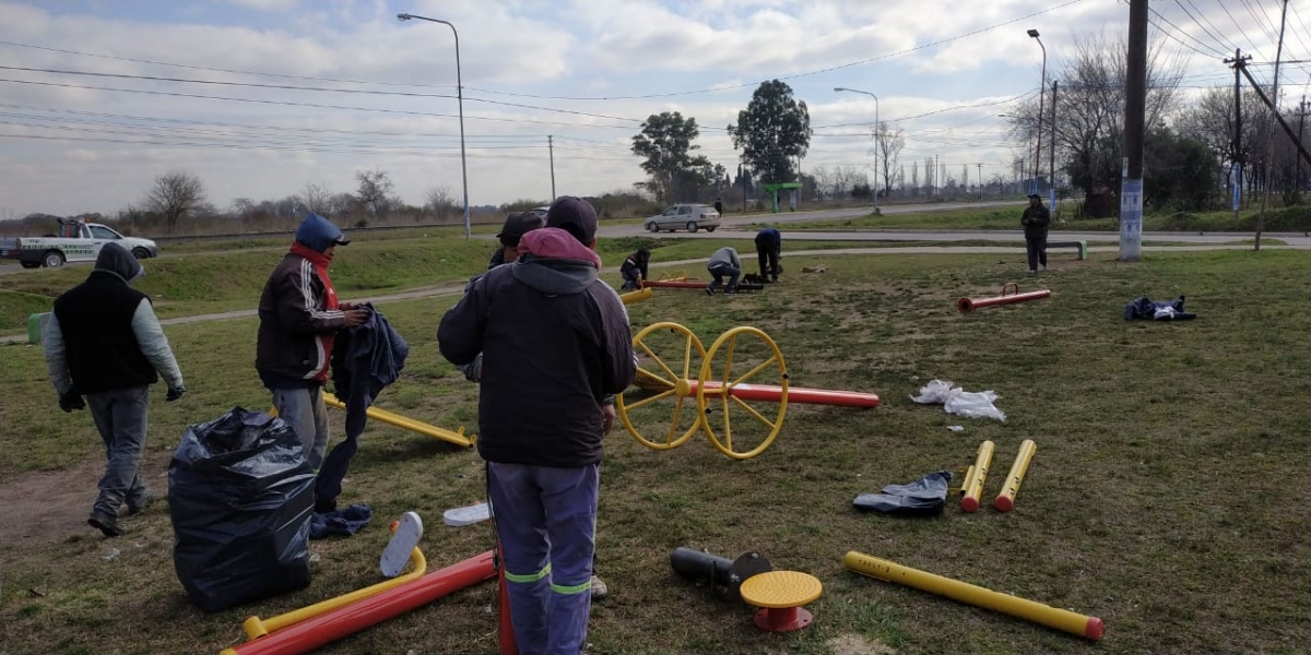 Nuevo circuito saludable en la Pista de Salud de El Hornero