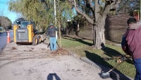 Limpieza integral en diferentes puntos del casco urbano