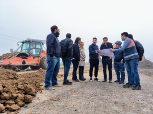 Inicio un nuevo frente de obra en Ruta Provincial 40: un avance estratégico para la región