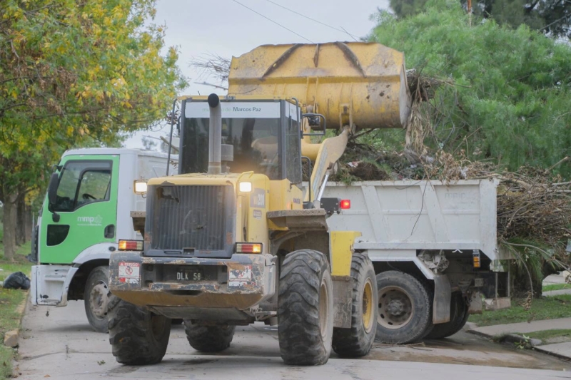 Operativos de limpieza y levantamiento en puntos de arrojo
