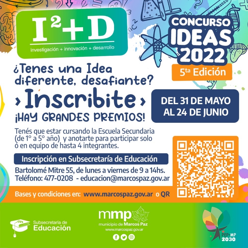 Concurso de Ideas “I²+D”