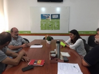 Reunión del intendente con el titular del INTA local