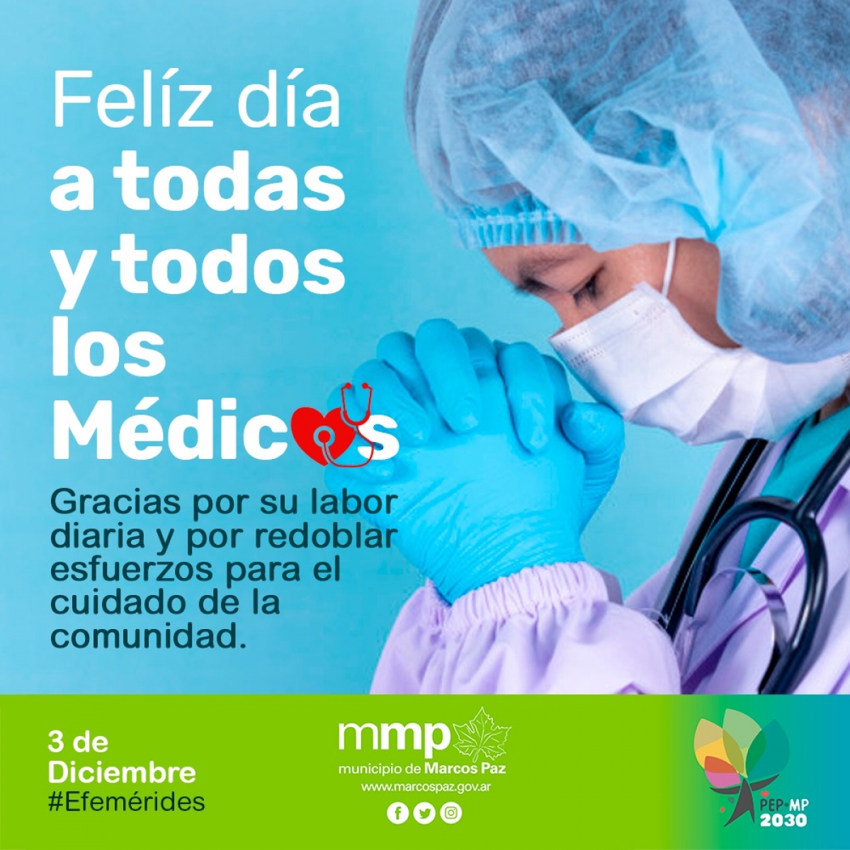 3 de diciembre: Día de lxs medicxs