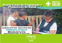 Nuevo Curso de Promotores y Promotoras de Salud