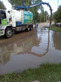 El área de Servicios Sanitarios recorre distintos barrios