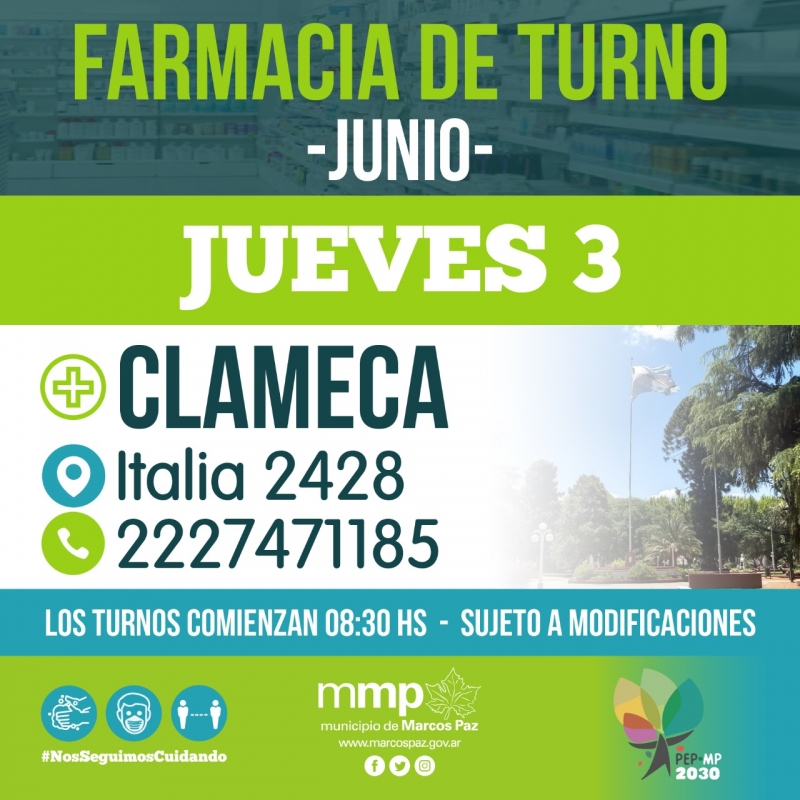 #FarmaciaDeTurno