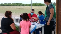 Operativo sanitario en barrio Urioste