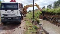 Ampliación de canal pluvial