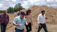 Recorrida por obras junto a Acumar