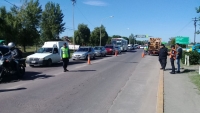 Operativo de seguridad vial en la ruta 40