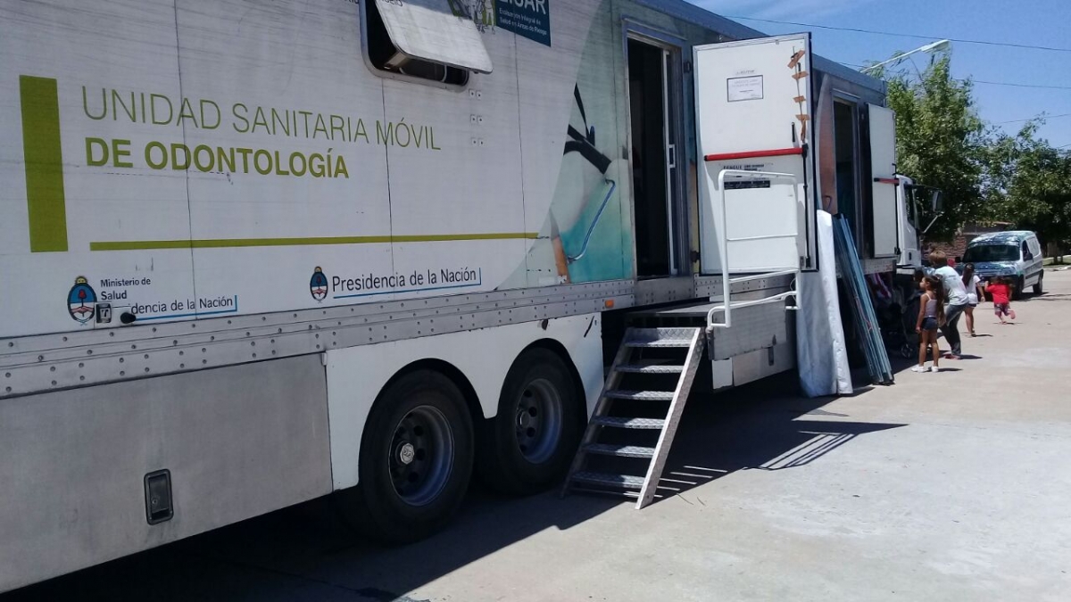 Móvil Sanitario en barrio Bicentenario