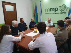 El intendente recibi&oacute; a la empresa Balanz