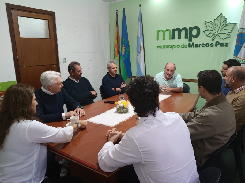 El intendente recibi&oacute; a la empresa Balanz