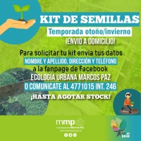 Kit de semillas temporada INVIERNO/OTOÑO.