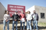 El Municipio y la Provincia finalizarán las 38 Viviendas paralizadas por el Gobierno Nacional