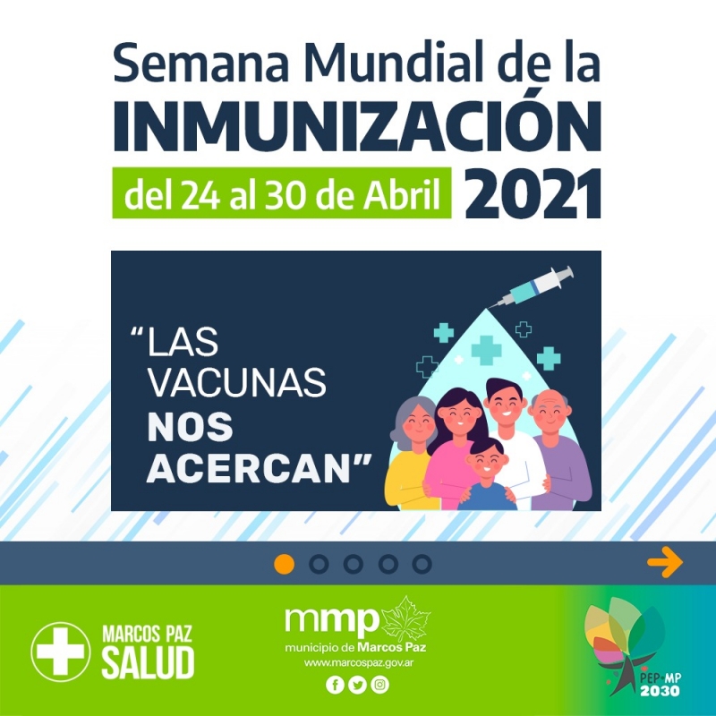 Semana Mundial de la Inmunización 2021