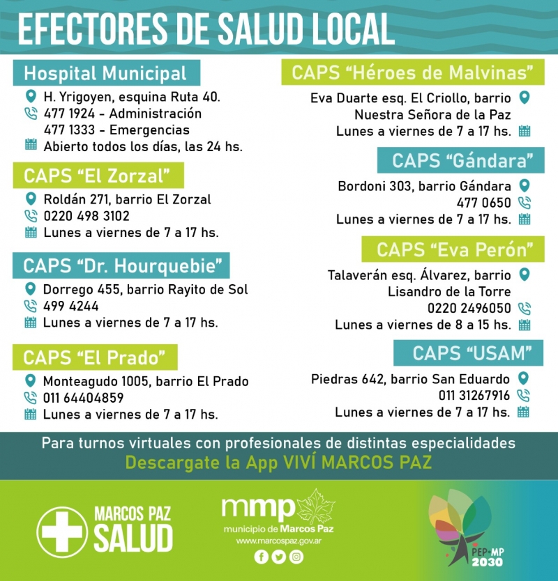 Efectores de salud