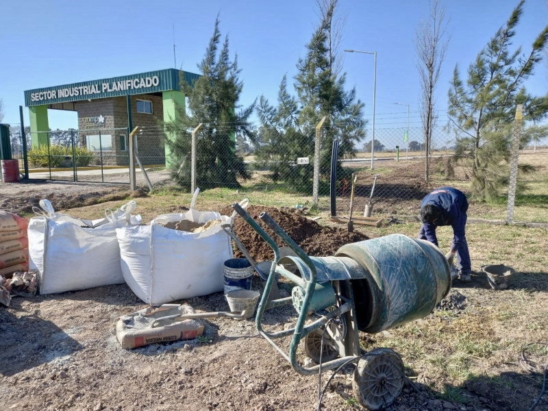 Obras en el Sector Industrial Planificado