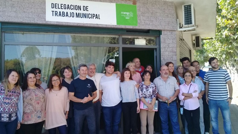 El intendente Curutchet inauguró la Delegación de Trabajo Municipal