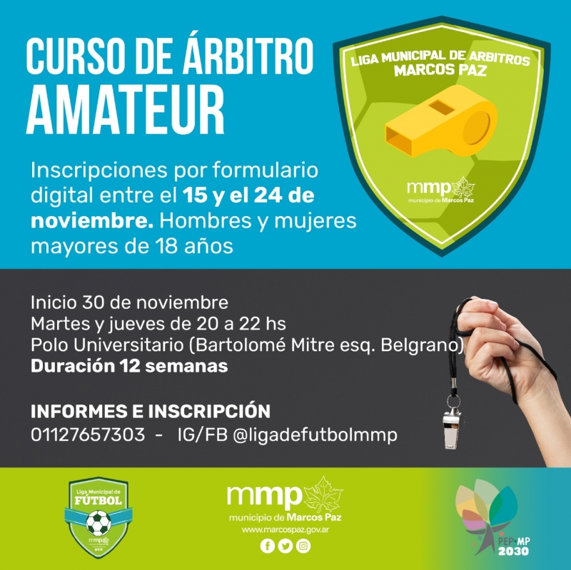 Curso de Árbitro Amateur