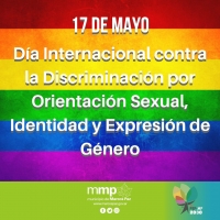 17 de mayo: Día Internacional contra la discriminación por la orientación sexual, identidad y expresión oral.